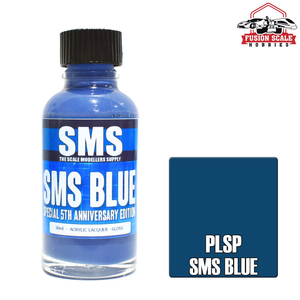 Scale Modelers Supply Premium Sms Blue 30ml