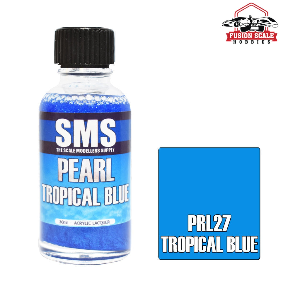 Scale Modelers Supply Pearl Tropical Blue 30ml