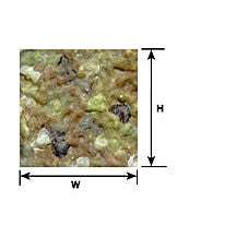 Plastruct HO 1:100 Scale Beige Rock Embankment Sheet 12" x 7"  (2 of PS-68)