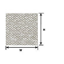 Plastruct HO gauge Gray Brick Paper Sheet 7-1/2" x 10" (1 per pack)