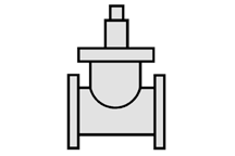 Plastruct 3/16" Gray Butyrate Plug Valve for TB-6 (5 per pack)