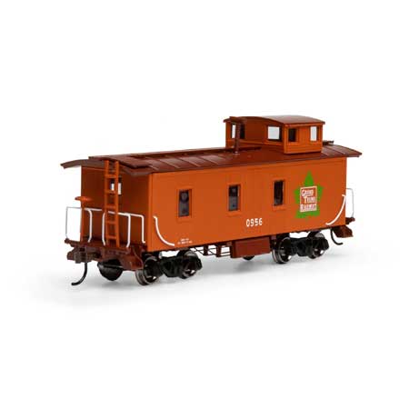 Athearn Roundhouse HO 30' 3-Window Caboose, GTW #0956