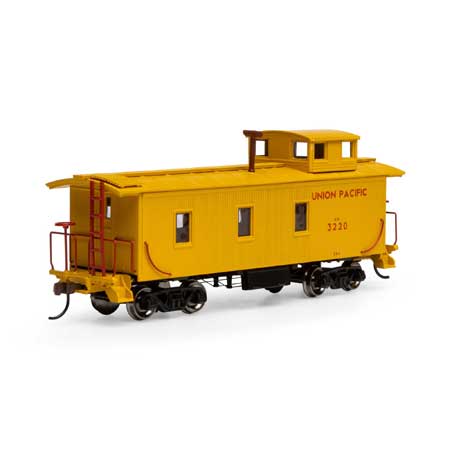 Athearn Roundhouse HO 30' 3-Window Caboose, UP #3220