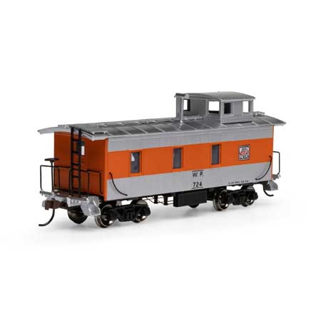 Athearn Roundhouse HO 30' 3-Window Caboose, WP #724