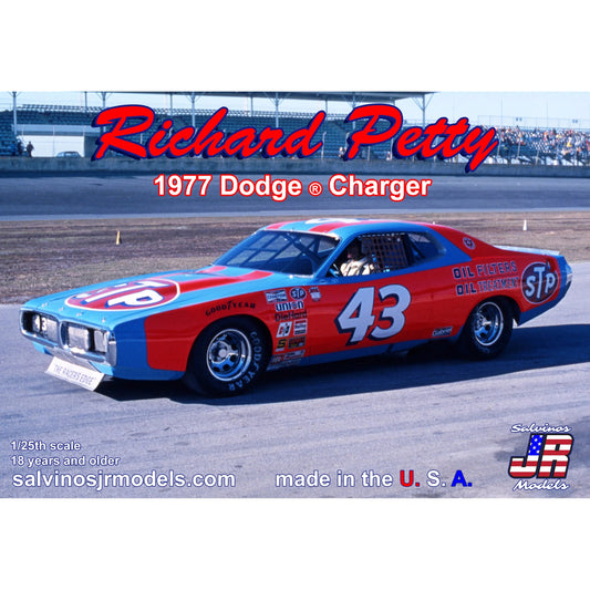 Salvinos Jr Models Richard Petty 1977 Dodge Charger