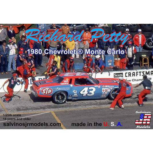Salvinos Jr Models Richard Petty’s 1980 Chevrolet ® Monte Carlo