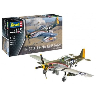 Revell 1/32 P51D15 Mustang Late Version Fighter