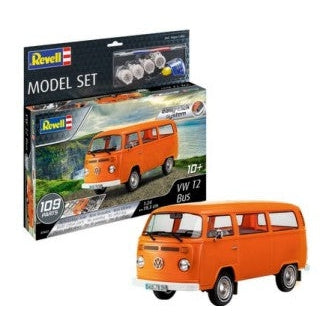 Revell 1/24 VW T2 Micro Bus (Snap) w/paint & glue