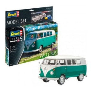 Revell 1/24 VW T1 Samba Bus Hardtop w/paint & glue