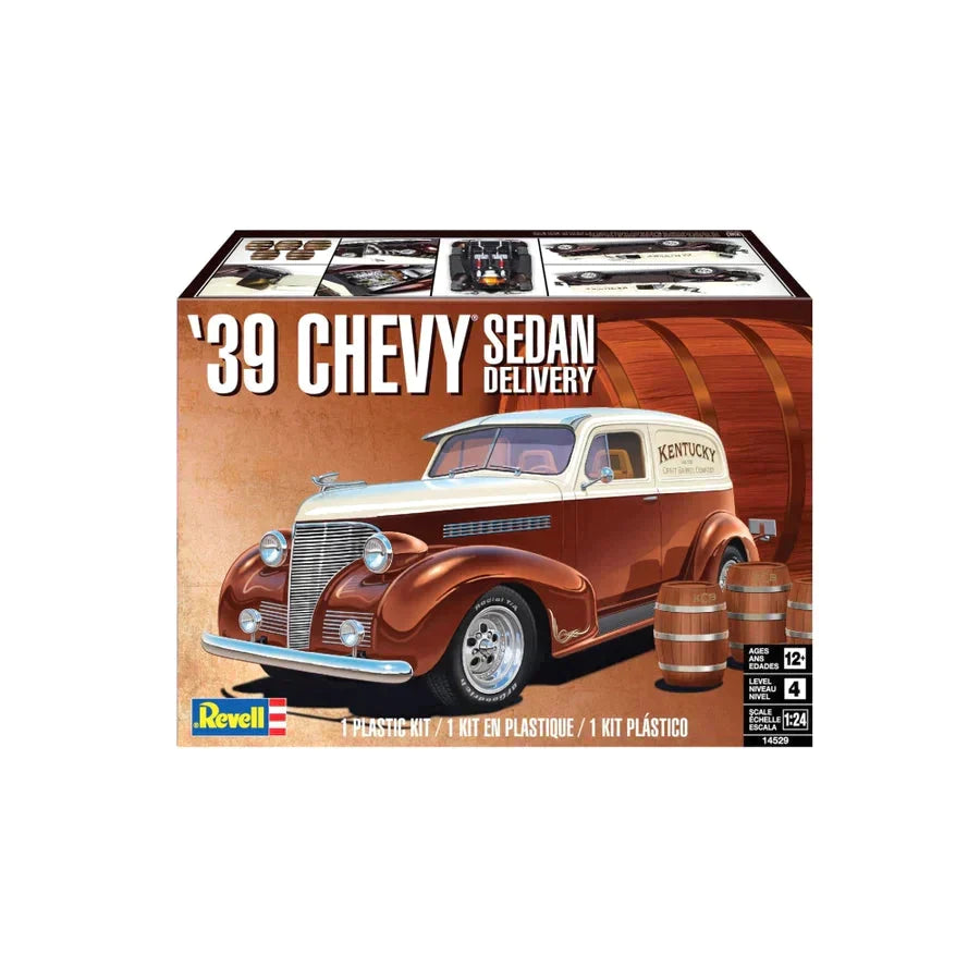 Revell '39 Chevy Sedan Delivery Model Parts Warehouse