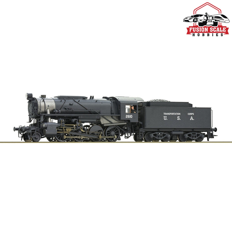 Roco HO Scale 2610 USATC Steam Locomotive DCC Sound