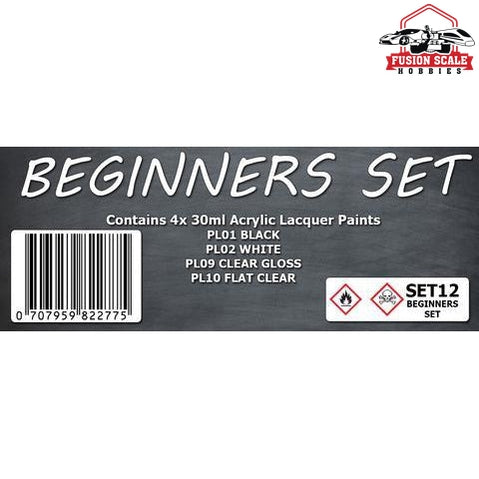 Scale Modelers Supply Beginners Color Set