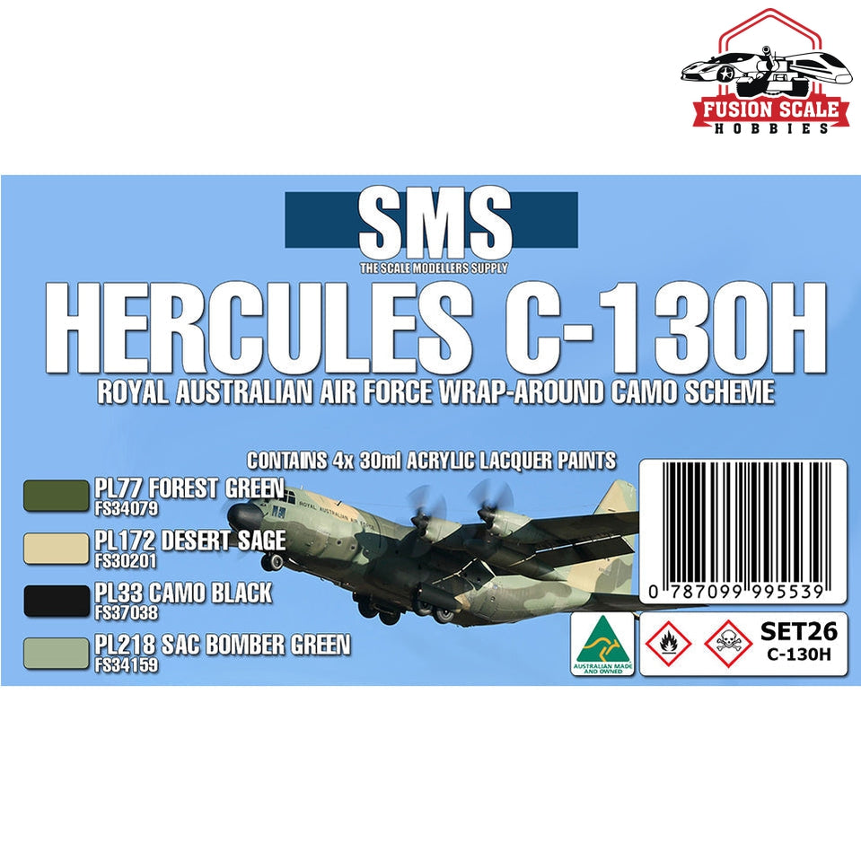 Scale Modelers Supply C 130h Color Set