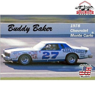 Salvinos JR Models Buddy Baker 1978 Chevrolet ® Monte Carlo