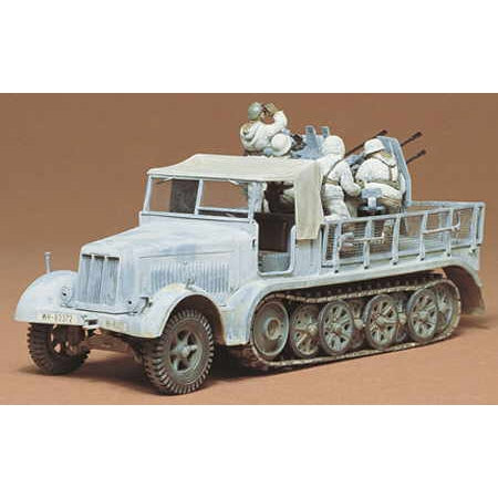 1/35 SdKfz 7/1 8-Ton Halftrack w/20mm Flak Gun - Fusion Scale Hobbies