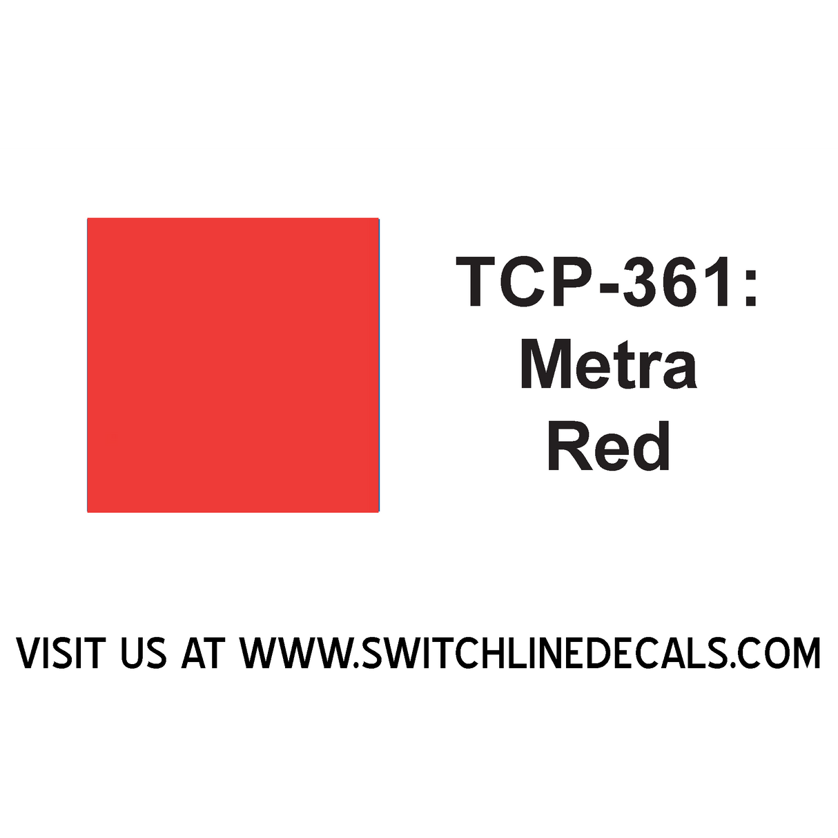 Tru Color Paint TCP-361 Metra Red 1oz Bottle TCP361
