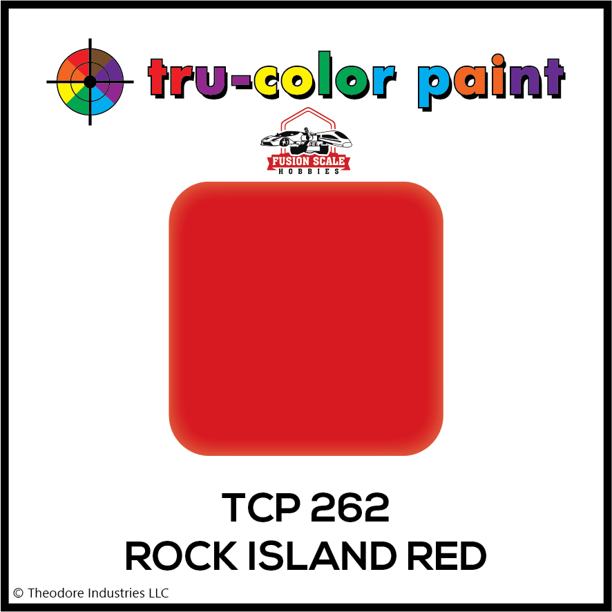 Tru Color Paint TCP-262 Rock Island Red 1oz TCP262