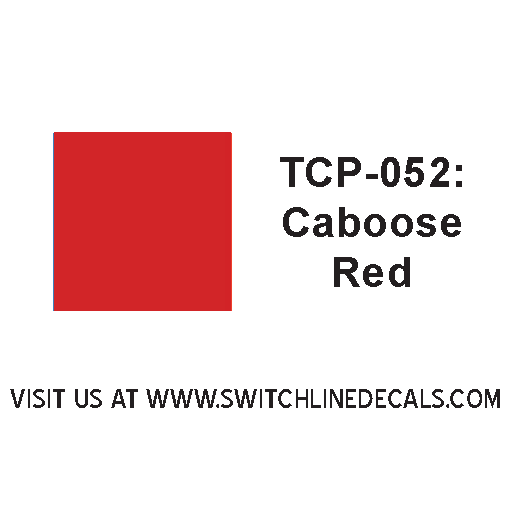 Tru Color Paint TCP-052 Caboose Red 1oz