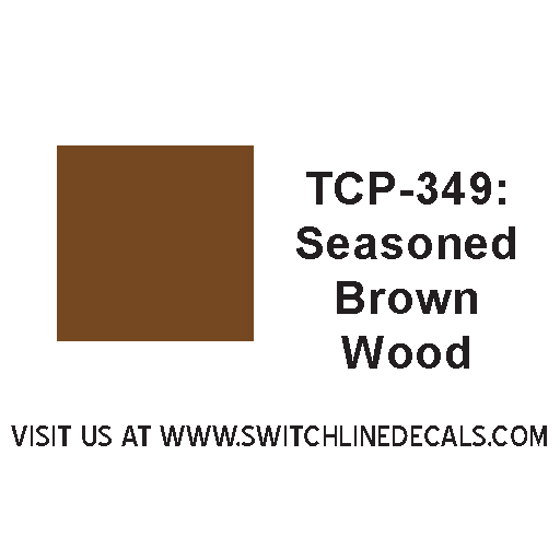 Tru Color Paint TCP-349 Seasoned Brown Wood 1oz