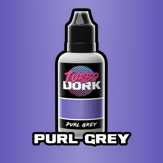 Turbo Dork Purl Grey Metallic Acrylic Paint 20ml Bottle