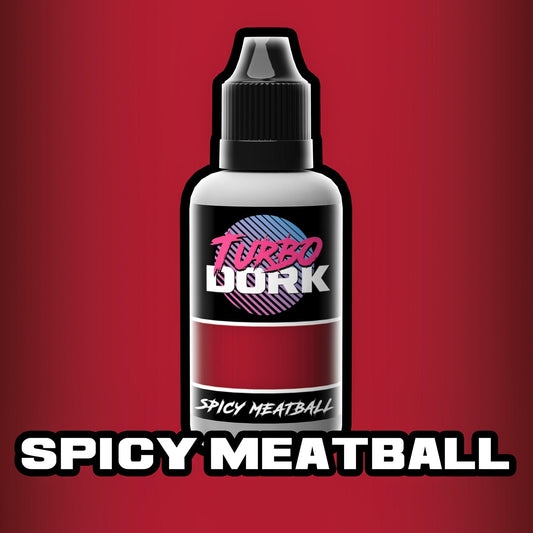 Turbo Dork Spicy Meatball Metallic Acrylic Paint 20ml Bottle