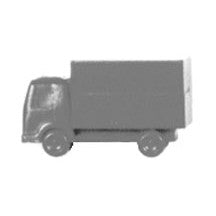 Plastruct Polystyrene Box Truck Kit (1 per pack)