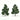 Woodland Scenics Trees 7''-8'' Medium Green