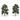 Woodland Scenics Trees 8''-9'' Medium Green