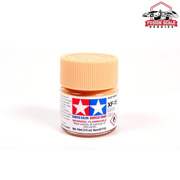 Tamiya Acrylic Mini XF-15 Flat Flesh 10ml Bottle Model Parts Warehouse