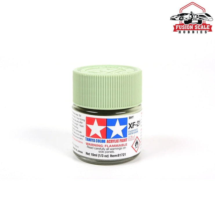 Tamiya Acrylic Mini XF-21 Sky 10ml Bottle Model Parts Warehouse