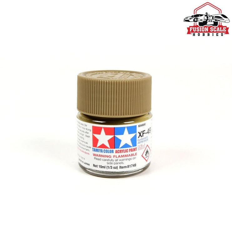 Tamiya Acrylic Mini XF-49 Khaki 10ml Bottle Model Parts Warehouse