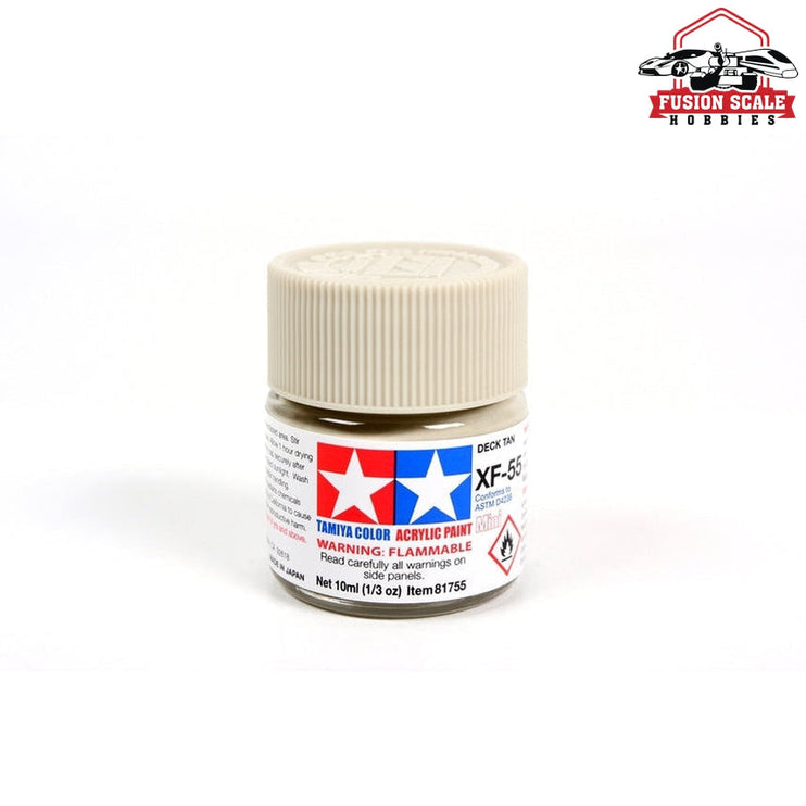 Tamiya Acrylic Mini XF-55 Deck Tan 10ml Bottle Model Parts Warehouse