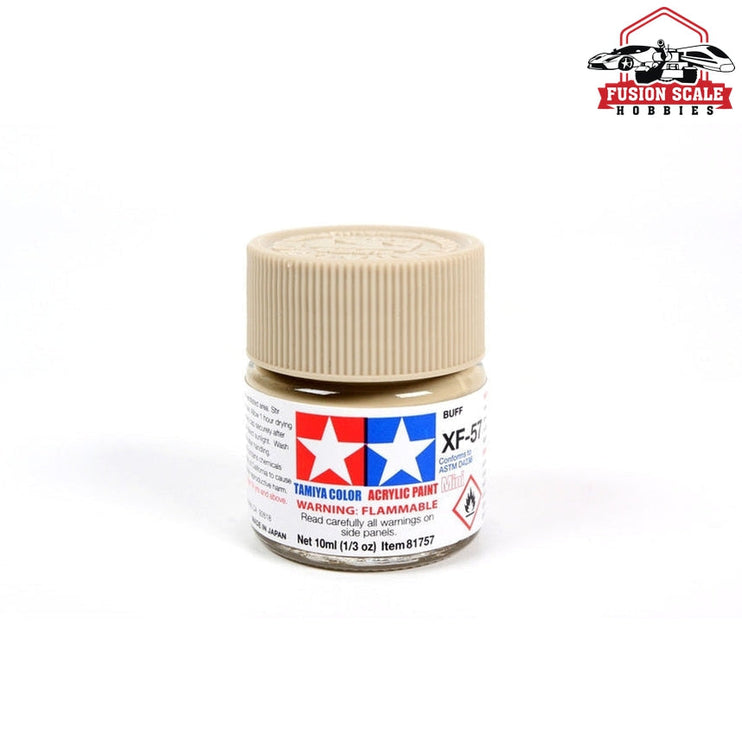 Tamiya Acrylic Mini XF-57 Buff 10ml Bottle Model Parts Warehouse