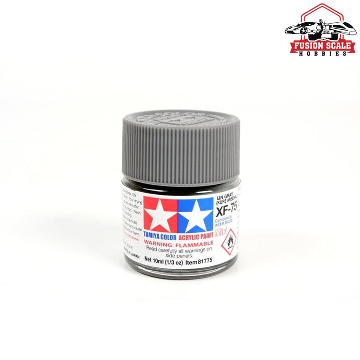 Tamiya Acrylic Mini XF-75 IJN Gray 10ml Bottle Model Parts Warehouse