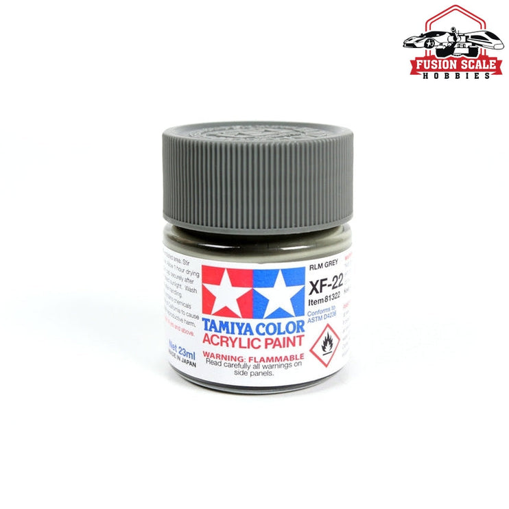 Tamiya Acrylic XF-22 RLM Grey 23ml Bottle Model Parts Warehouse