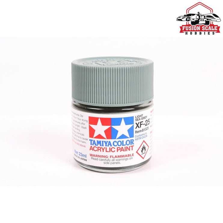 Tamiya Acrylic XF-25 Light Sea Grey 23ml Bottle Model Parts Warehouse