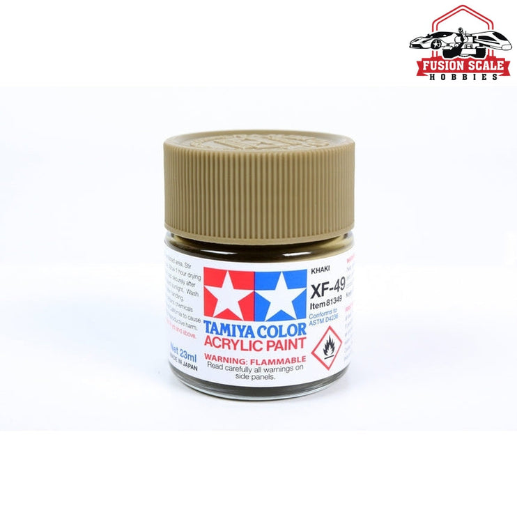 Tamiya Acrylic XF-49 Khaki 23ml Bottle Model Parts Warehouse