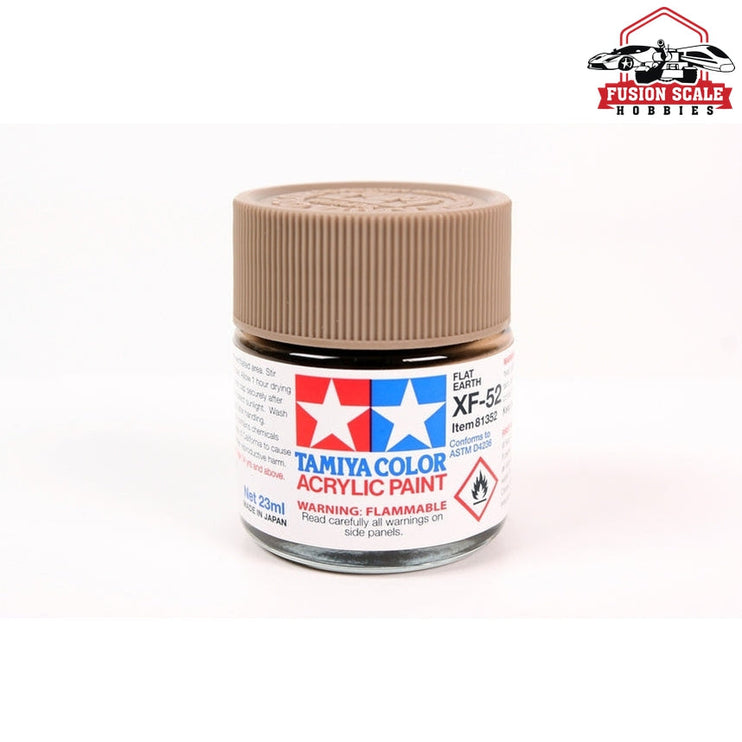 Tamiya Acrylic XF-52 Flat Earth 23ml Bottle Model Parts Warehouse