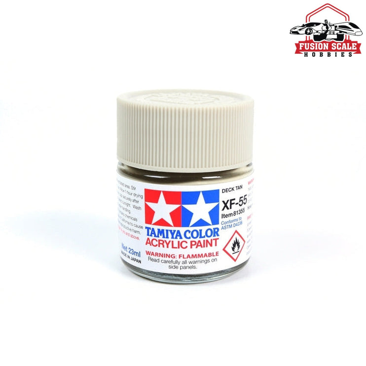 Tamiya Acrylic XF-55 Deck Tan 23ml Bottle Model Parts Warehouse