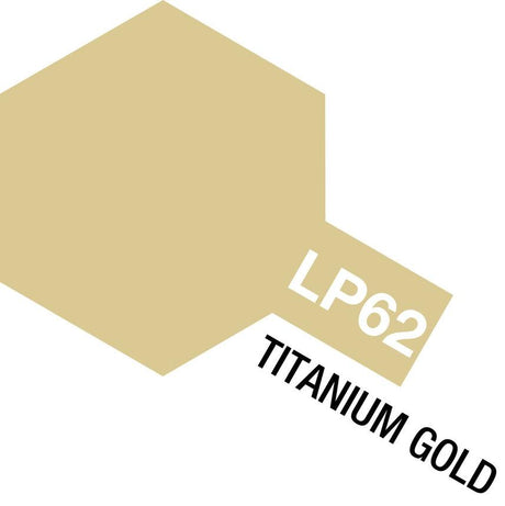 Tamiya Lacquer LP-62 Titanium Gold Model Parts Warehouse