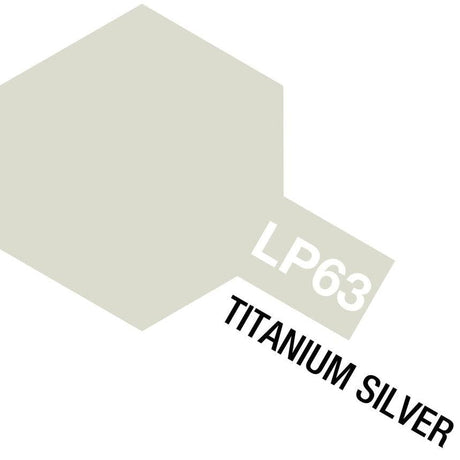 Tamiya Lacquer LP-63 Titanium Silver Model Parts Warehouse