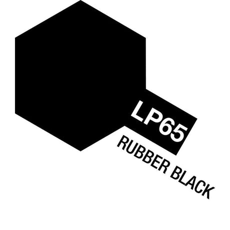 Tamiya Lacquer LP-65 Rubber Black Model Parts Warehouse