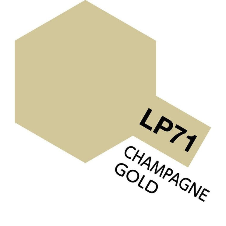 Tamiya Lacquer LP-71 Champagne Gold Model Parts Warehouse