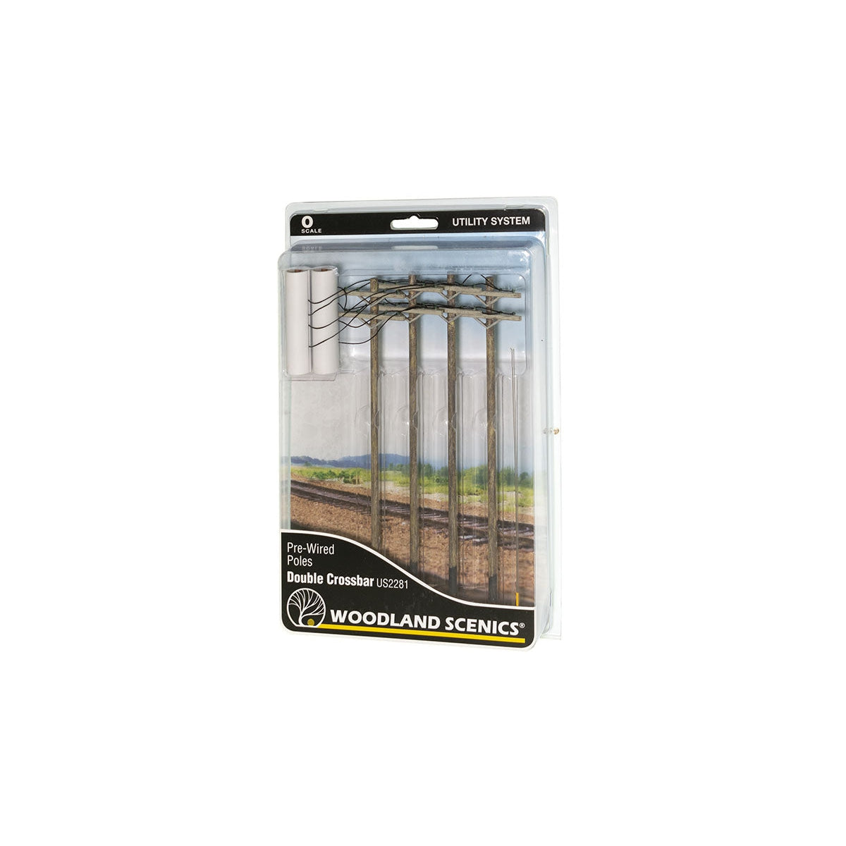 Woodland Scenics O Scale Pre-Wired Double Crossbar Poles – Fusion Scale ...