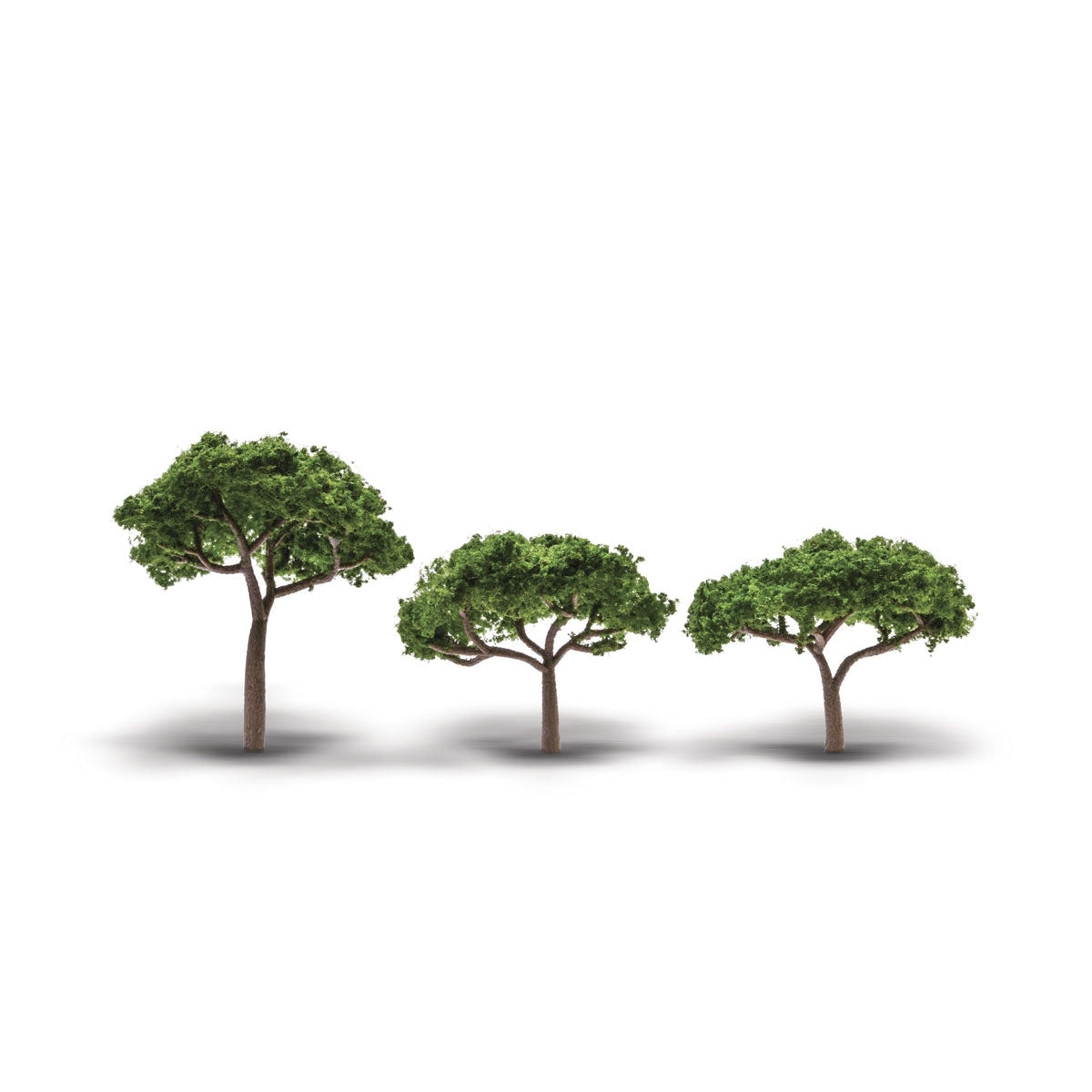 Woodland Scenics 2.3 - 3.3 Canopy Trees 3/pkg Model Parts Warehouse