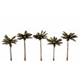 Woodland Scenics 3''-3 .75'' Small Palm Trees 5/pkg Model Parts Warehouse
