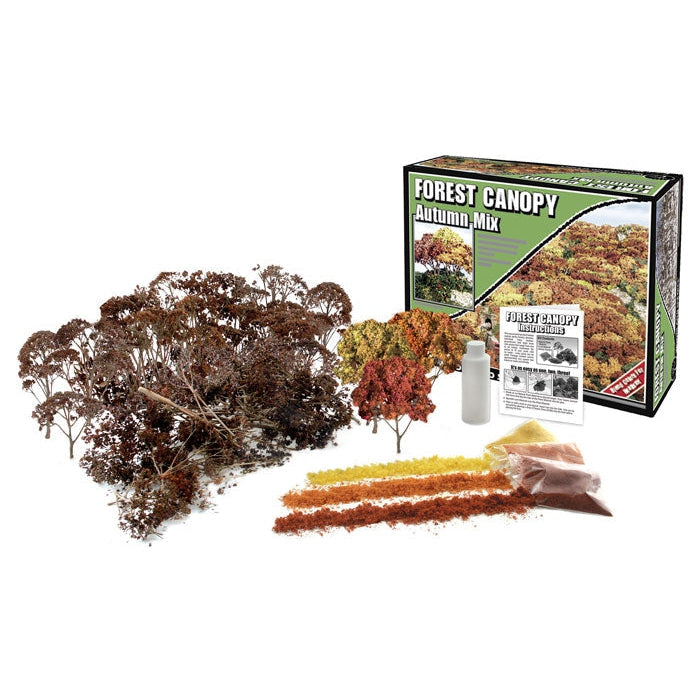 Woodland Scenics Autumn Mix Forest Canopy | Fusion Scale Hobbies