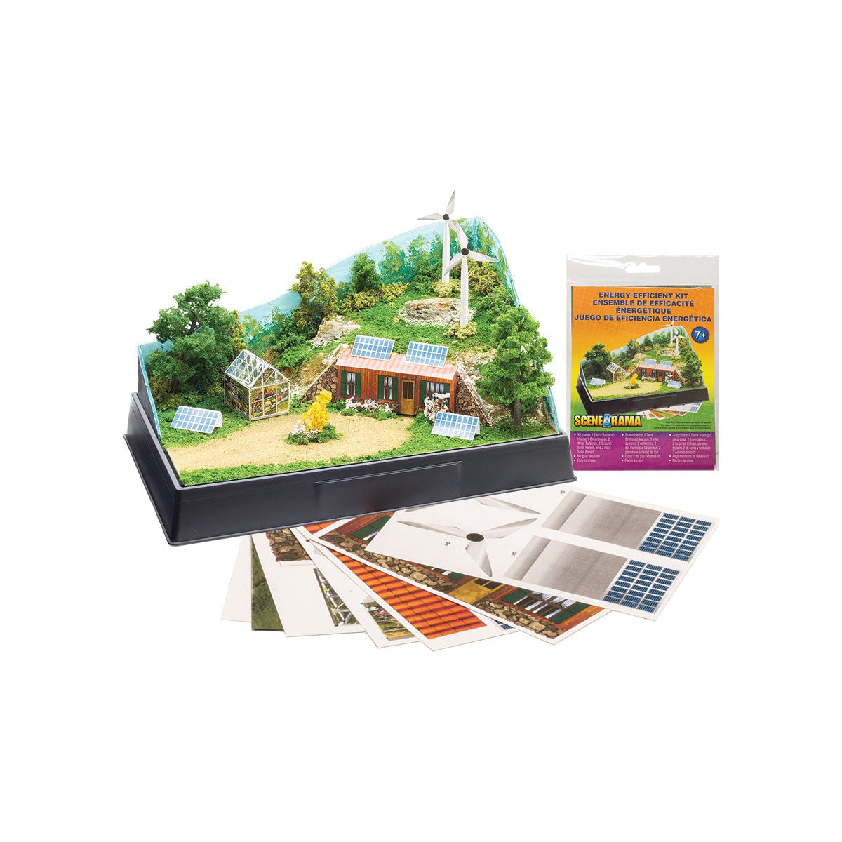Woodland Scenics Energy Efficient Scene-A-Rama Theme Kit Model Parts Warehouse