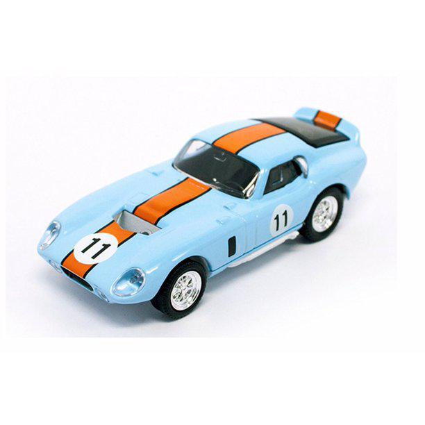 Lucky Die Cast 1965 Shelby Cobra Daytona Coupe Light Blue 1:43 Scale