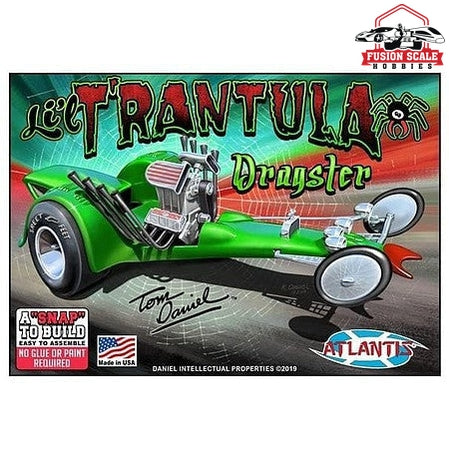 Atlantis Models Tom Daniel's T'rantula Dragster Snap Kit - Fusion Scale Hobbies